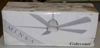 Minka 259977 Galeventi 52 Inch Ceiling Fan Brushed Nickel Finish • $169.99