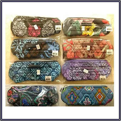 NWT Vera Bradley On A Roll Case Zip Pencil Brush Cosmetic Makeup Bag  • $13.99