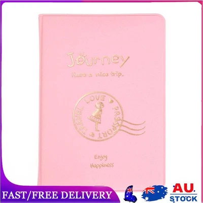 $8.79 • Buy Fashion Passport Bag Colorful Passport Holder Cover For Women Men (Pink)