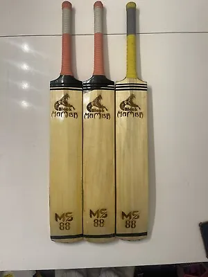 Cricket Bat Tape Ball Wooden Tennis Ball Cricket Match Bat Full Size Adults • £25.99