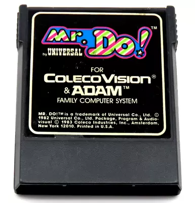 Mr. Do! (Colecovision 1983) By Coleco (Cartridge Only) NTSC • $15.50