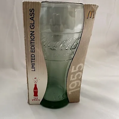 McDonalds Limited Edition Coca-Cola Glass 125 Years (1955) Boxed • £4.49