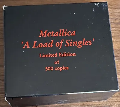 Metallica A Load Of Singles- Limited Edition Box Set 1997 • $248.67