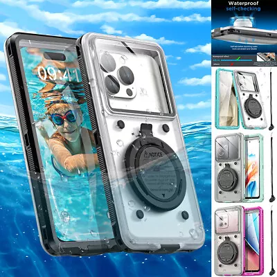 Waterproof Diving Case Cover For IPhone 15 14 13 Pro Max Samsung S24 S23 S22 A15 • $29.99