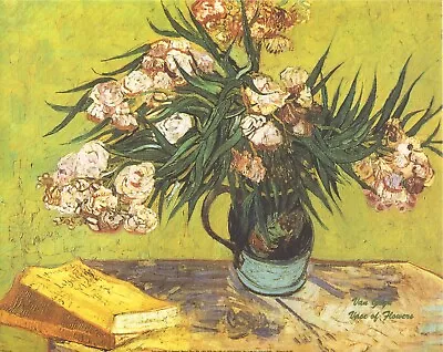 10 X 8 Van Gogh Vase Of Flowers Painting Art Print Poster Wall Picture Photo • £2.98