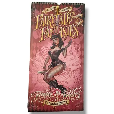 J Scott Campbells Fairytale Fantasies  Deluxe Edition 2024 Calendar • $49.95