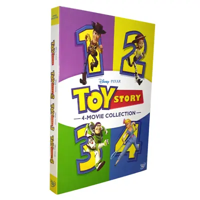 $12.99 • Buy Toy Story 1-4 Box Set DVD 4-Movie Collection