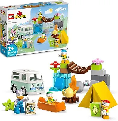 LEGO DUPLO Disney Mickey And Friends Camping Adventure 10997 Toddler Building • $37.99