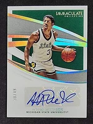 2021-22 Immaculate Collegiate Magic Johnson Auto Autograph 38/49 Michigan RARE!! • $119.99