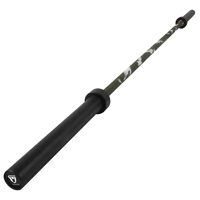 7ft Olympic Barbell 45LB Bench Press Weight Bar For Home Gym Strength Training • $123.49