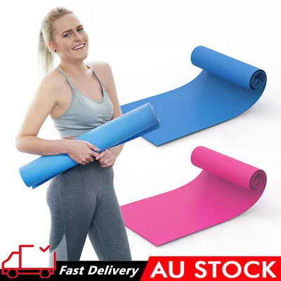 Yoga Mat Non Slip Textured Surface Eco Friendly Yoga Matt With Carrying Strap • $22.95