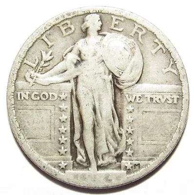 1924 Standing Liberty Quarter FINE (D134) • $19