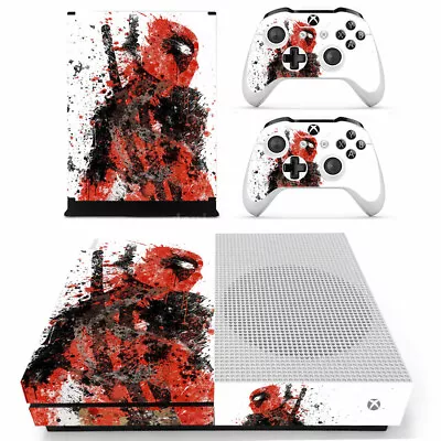 2021 AU FOR Xbox One S Console Decal Sticker Controllers Vinyl Skin -DEADPOOL • $20.66