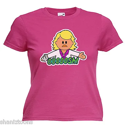 Ooooosh Keith Lemon Inspired Ladies Lady Fit T Shirt 13 Colours Size 6 - 16  • £9.49