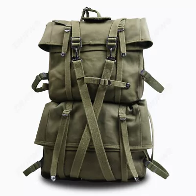 US The Marine Corps M1944 Pack System Tactical Split Backpack Haversack Knapsack • $131.56
