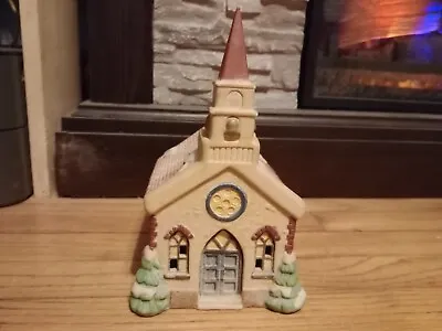 Vintage Christmas Village Porcelain Church House  (No Light) • $24.99