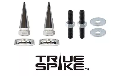 2pc True Spike Silver Spiked License Plate Frame Washers Bolts For Honda Acura • $14.95