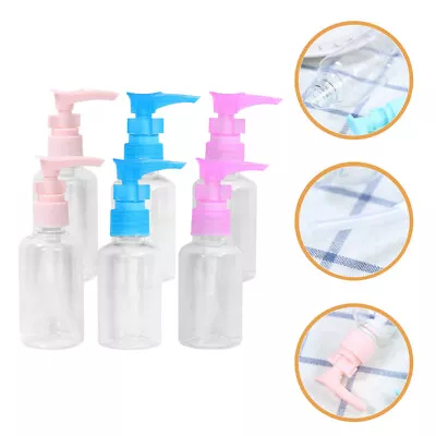  6 Pcs Travel Bottle Hand Wash Dispenser Shampoo Lotion Filling • £8.99