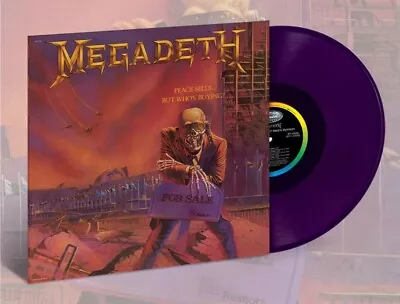 MEGADETH Peace Sells But Who's Buying? LP On PURPLE VINYL New SEALED Colored • $74.99