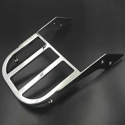 Chrome Sissy Bar Luggage Rack Motorcycle For Honda VTX 1300C VTX 1800C VTX 1800F • $64.54