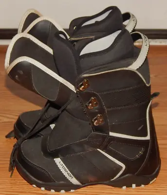Ltd Mens Snowboard Black Boots W/tension Cable Size 9 -outside Laces Missing • $35.99