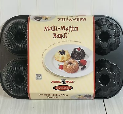 Nordic Ware Multi-Muffin Bundt Cake Pan Professional Series • $21.99