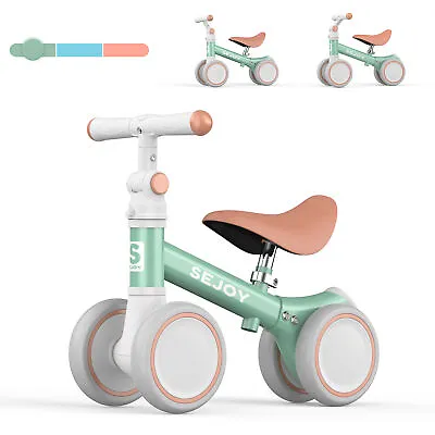 SEJOY Baby Balance Bike No Pedal Infant Baby Walker Riding Toddler First Bike • £27.99