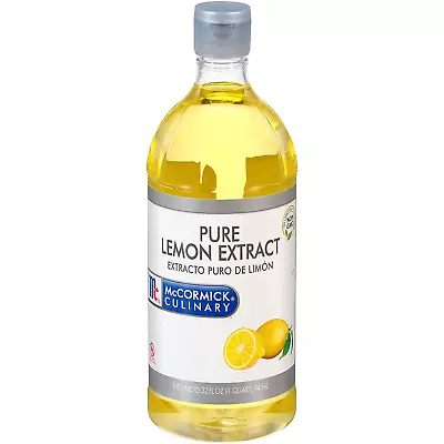 McCormick Culinary Pure Lemon Extract 32 Fl Oz - One 32 32 Fl Oz (Pack Of 1)  • $42.53