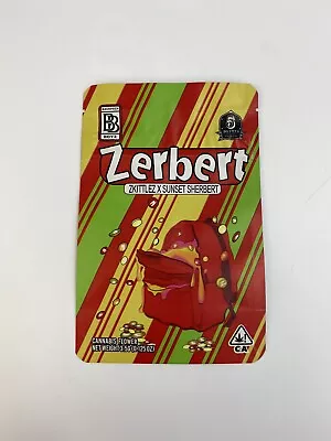 Zerbert 10 Pack Smell Proof Ziplock Resealable Heat Seal Bags (6.7”x 4.5”) • £7.59