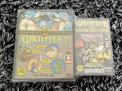 Sinclair ZX Spectrum 48K Game GAUNTLET + THE DEEPER DUNGEONS / Brand New Sealed • $149.99