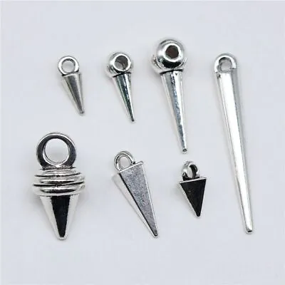 20pcs Gothic Styles Awl Bodkin Charms For Jewelry Making Antique Silver Color • $11.83