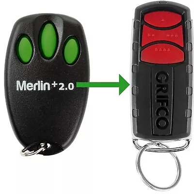 Chamberlain Merlin E945M Garage Door Remote Control Suits MT100EVO Security +2.0 • $49.95