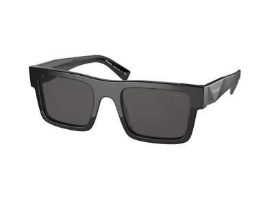 $438.01 • Buy Prada Sunglasses PR 19WS  1AB5S0 Black Gray Man