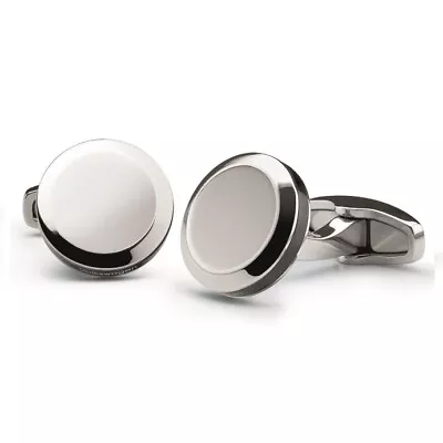 £9.99 • Buy VW Cufflinks Brushed Stainless Steel Design Set GENUINE MERCHANDISE
