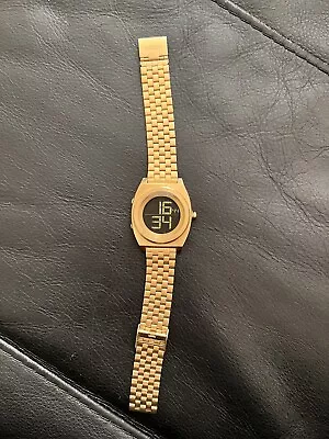 £50 • Buy Nixon Time Teller Digi Watch Gold