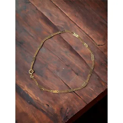 Vintage Avon Delicate Anklette Ankle Gold Tone Large 1979 • $19.99