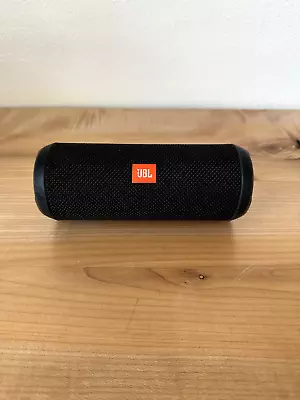 JBL Flip 3 Portable Speaker System Black FOR PARTS OR REPAIR ONLY • $0.99