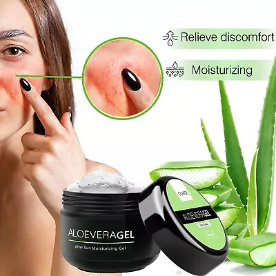 Aloe Vera Gel - 100% Pure Organic Soothing Moisturizing Skin Care After Sun Care • $5.50