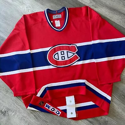 Authentic Montreal Canadiens Jersey 48 CCM Ultrafil • $193.50