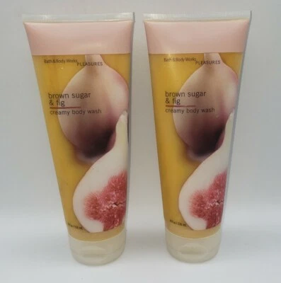$20 • Buy Bath & Body Works Brown Sugar Fig Body Wash Creamy 8 Fl Oz  Lot Of 2
