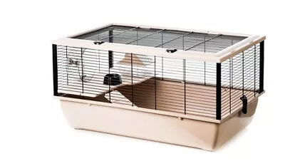 Premium ZooPaul Cage With Wood Pedestal And Ladder Small Rodents Mouse Hamster • £67.11