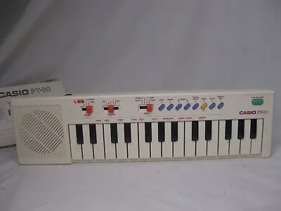 CASIO PT-10 Small Electronic Piano Keyboard Synthesizer W/ Manual • $34