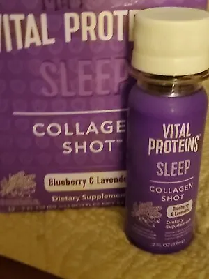 Vital Protein Sleep Collagen  Liquid Shot Blueberry & Lavender 2floz New • $17.99