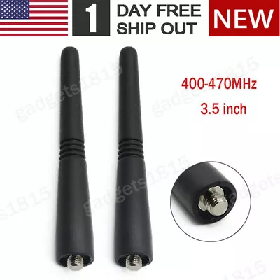 2x UHF Antenna 400-470Mhz For CP140 CP185 CP200 CP200d PRO5150 PRO7150 Radio • $5.99