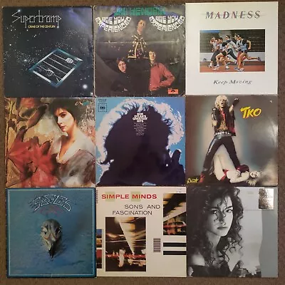 Bulk Lot Of 90 Vinyl Records Dylan Eagles Minds Enya Elvis Abba Hendrix Starwars • $51