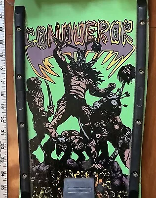 VINTAGE 1980s Rolls Racer Conqueror Skateboard Deck Old RARE Alva Bootleg • $575