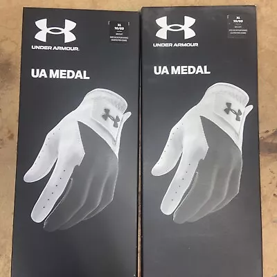 Under Armour Medal Golf Gloves . 2 X Gloves. Size XL • £17.50