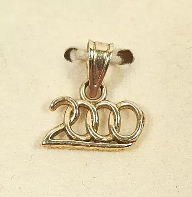 Michael Anthony 14k 2000 Millenium Charm W/ Original Box • $54.99