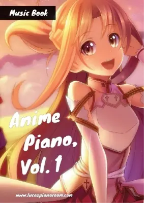 Lucas Hackbarth Anime Piano Vol. 1 (Paperback) • $22.78