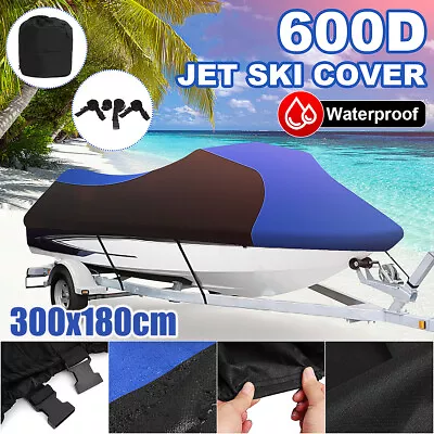 600D Trailerable Cover Protector For Jet Ski Seadoo Sea Doo Bombardier PWC GTS • $48.09